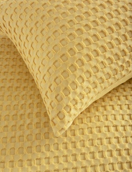 Linen House Dolce Duvet Cover Set, Honey product photo View 03 L