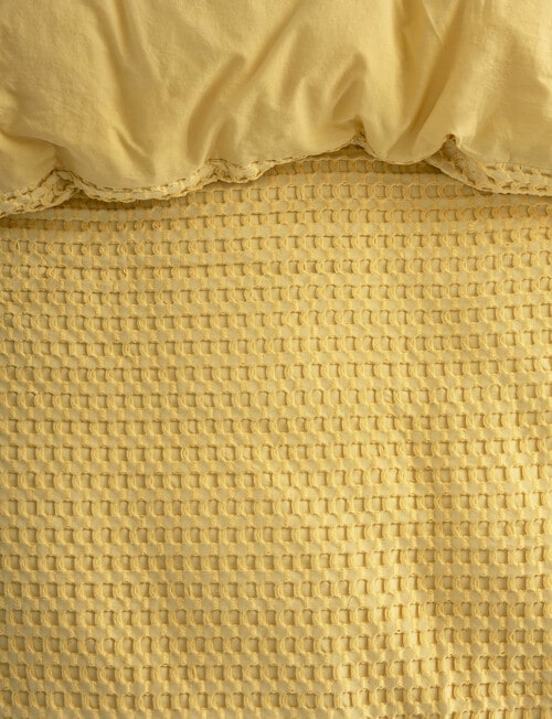 Linen House Dolce Duvet Cover Set, Honey product photo View 04 L