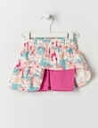 Teeny Weeny Whale Skort, Pink product photo View 04 S