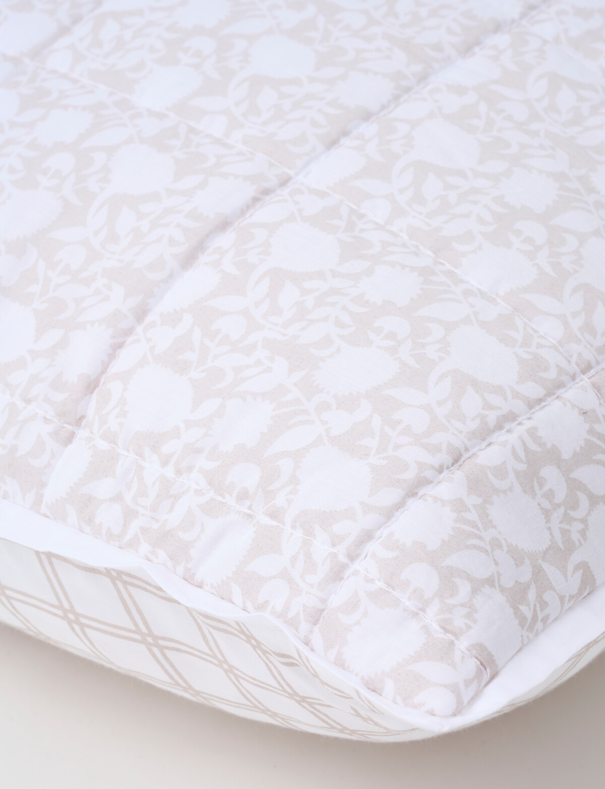 Kate Reed Monsoon Standard Pillowcase, White - Duvet Covers & Co-ordinates