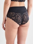 Lyric Sienna Lace Full Brief, Black product photo View 02 S