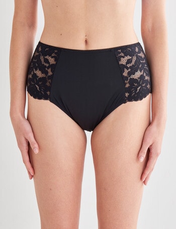 Lyric Cherie Lace Full Brief, Black, 8-18 product photo