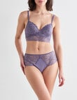Lyric Sienna Lace Full Brief, Purple Sage product photo View 03 S