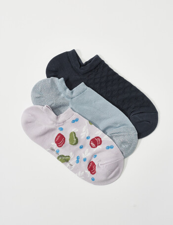 Simon De Winter Liner Sock, 3-Pack, Fruits Haze, Winter & Pewter product photo