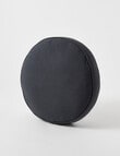 Haven Stone Wash Cushion, Coal product photo