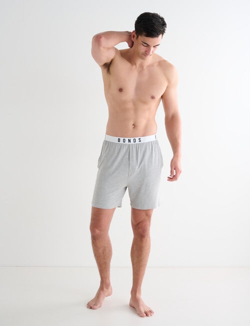Bonds Comfy Livin' Sleep Short, Grey product photo View 03 L