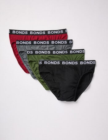 Bonds Hipster Brief, 4-Pack, Assorted product photo