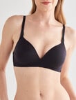 Lyric Wirefree Nursing Bra, Black, B-DD product photo