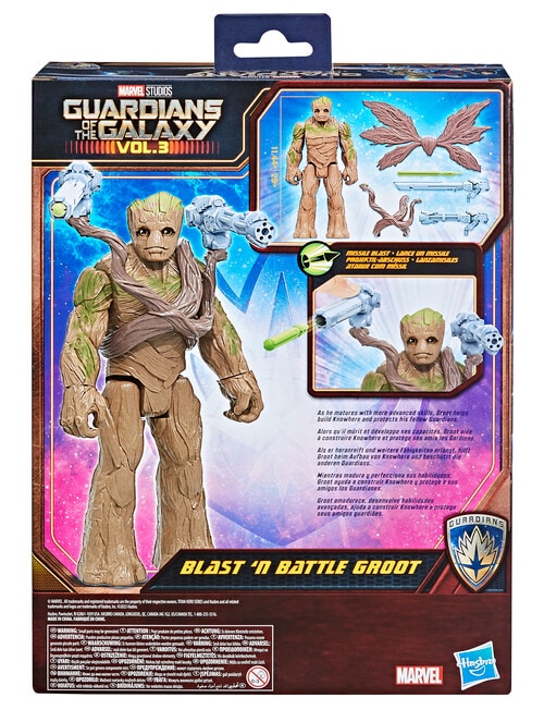 Marvel Guardians Of the Galaxy Blast N Battle Groot product photo View 02 L