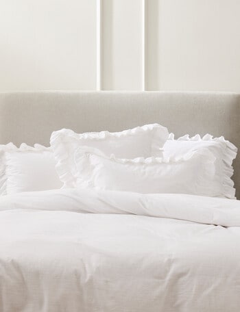 Kate Reed Margot Standard Pillowcases, White product photo