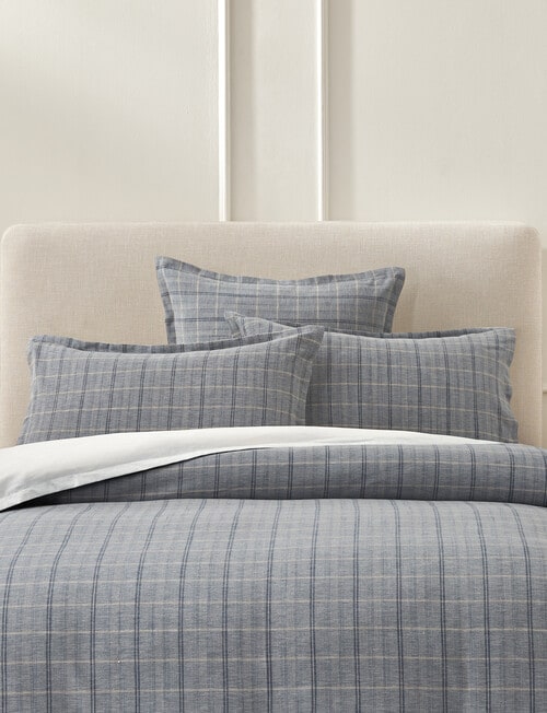 Kate Reed Kent Duvet Cover Set, Ink product photo View 02 L