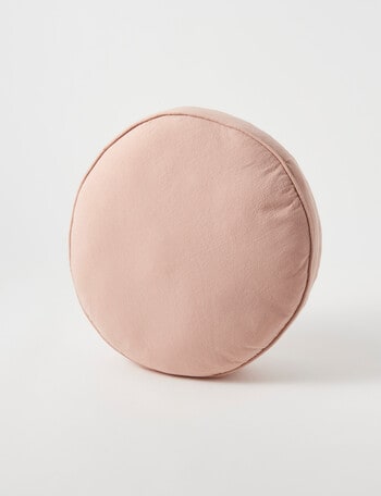Haven Stone Wash Cushion, Blush product photo