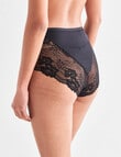 Lyric Chanice Lace Full Brief, Black product photo View 02 S