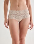 Lyric Boyleg Bandeau Lace, Nude product photo