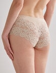 Lyric Bandeau Lace Boyleg Brief, Nude, 8-26 product photo View 02 S
