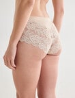 Lyric Boyleg Bandeau Lace, Nude product photo View 02 S