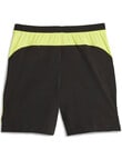Puma Fit Ultrabreathe 7" Woven Short, Black & Yellow product photo View 02 S