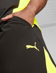 Puma Fit Ultrabreathe 7" Woven Short, Black & Yellow product photo View 06 S