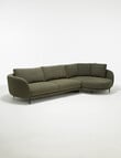 LUCA Furniture Milan Fabric 2 Seater Sofa with Right Hand Corner product photo View 02 S