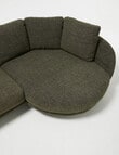 LUCA Milan Fabric 2 Seater Sofa with Right Hand Corner product photo View 05 S
