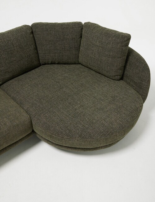 LUCA Milan Fabric 2 Seater Sofa with Right Hand Corner product photo View 05 L