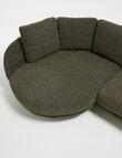 LUCA Milan Fabric 2 Seater Sofa with Left Hand Corner product photo View 05 S