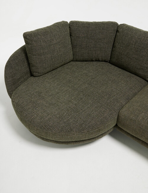 LUCA Milan Fabric 2 Seater Sofa with Left Hand Corner product photo View 05 L
