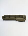 LUCA Furniture Milan Fabric 2.5 Seater Sofa with Right Hand Corner product photo View 03 S