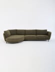 LUCA Milan Fabric 2.5 Seater Sofa with Left Hand Corner product photo View 02 S