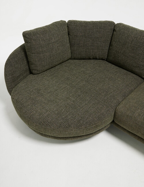 LUCA Furniture Milan Fabric 2 Seater Sofa with Left Hand Corner product photo View 05 L