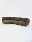 LUCA Furniture Milan Fabric 2.5 Seater Sofa with Left Hand Corner product photo