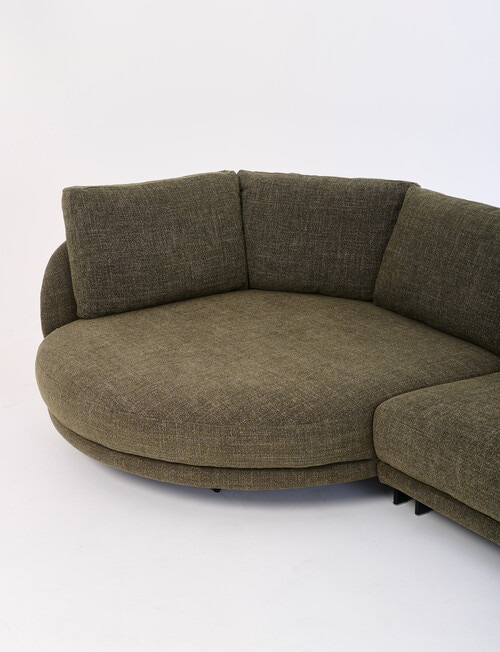 LUCA Furniture Milan Fabric 2.5 Seater Sofa with Left Hand Corner product photo View 06 L
