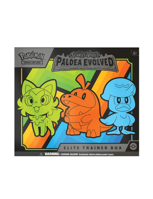 Pokemon Trading Card Scarlet & Violet 2 Paldea Evolved Elite Trainer Box, Assorted product photo View 02 L