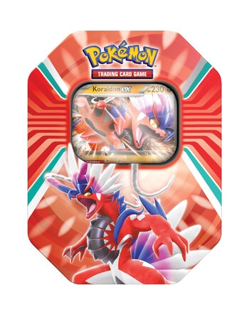 Pokemon Paldea Legends Tin, Assorted product photo