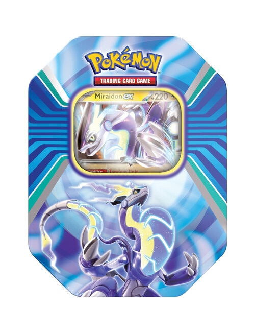 Pokemon Trading Card Paldea Legends Tin, Assorted product photo View 02 L