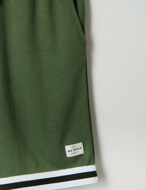 No Issue Knit Basketball Short, Khaki product photo View 04 L