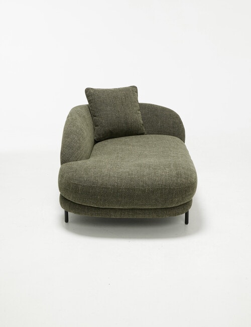 LUCA Furniture Milan Fabric Daybed With Right Arm product photo View 05 L