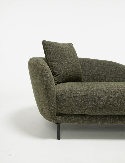 LUCA Furniture Milan Fabric Daybed With Left Arm product photo View 05 L