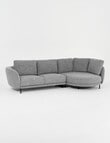 LUCA Furniture Milan Fabric 2 Seater Sofa with Right Hand Corner product photo