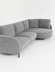 LUCA Milan Fabric 2 Seater Sofa with Right Hand Corner product photo View 04 S
