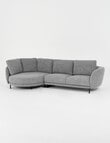 LUCA Furniture Milan Fabric 2 Seater Sofa with Left Hand Corner product photo