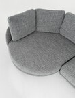 LUCA Furniture Milan Fabric 2 Seater Sofa with Left Hand Corner product photo View 05 S