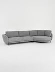 LUCA Furniture Milan Fabric 2.5 Seater Sofa with Right Hand Corner product photo