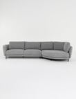 LUCA Furniture Milan Fabric 2.5 Seater Sofa with Right Hand Corner product photo View 03 S