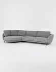 LUCA Furniture Milan Fabric 2.5 Seater Sofa with Left Hand Corner product photo