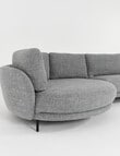 LUCA Furniture Milan Fabric 2.5 Seater Sofa with Left Hand Corner product photo View 06 S
