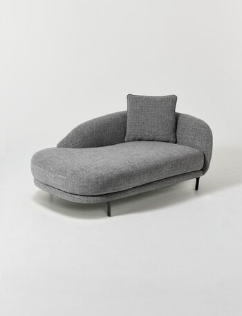 LUCA Furniture Milan Fabric Daybed With Right Arm product photo