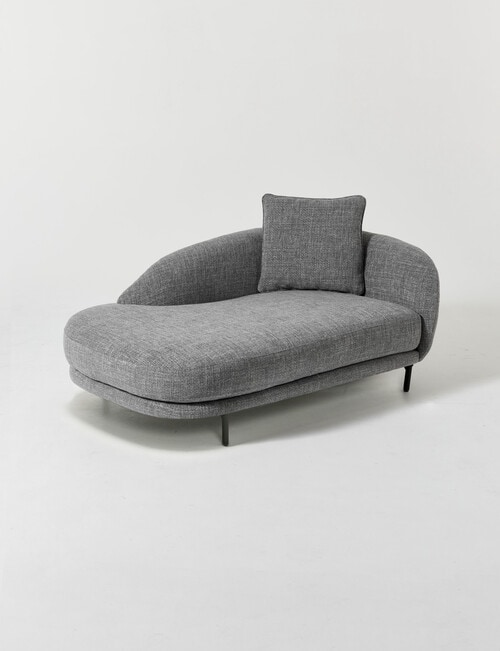 LUCA Furniture Milan Fabric Daybed With Right Arm product photo