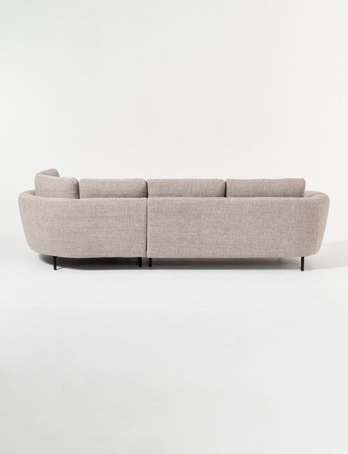 LUCA Furniture Milan Fabric 2 Seater Sofa with Right Hand Corner product photo View 02 L