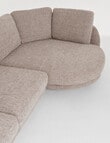 LUCA Furniture Milan Fabric 2 Seater Sofa with Right Hand Corner product photo View 05 S